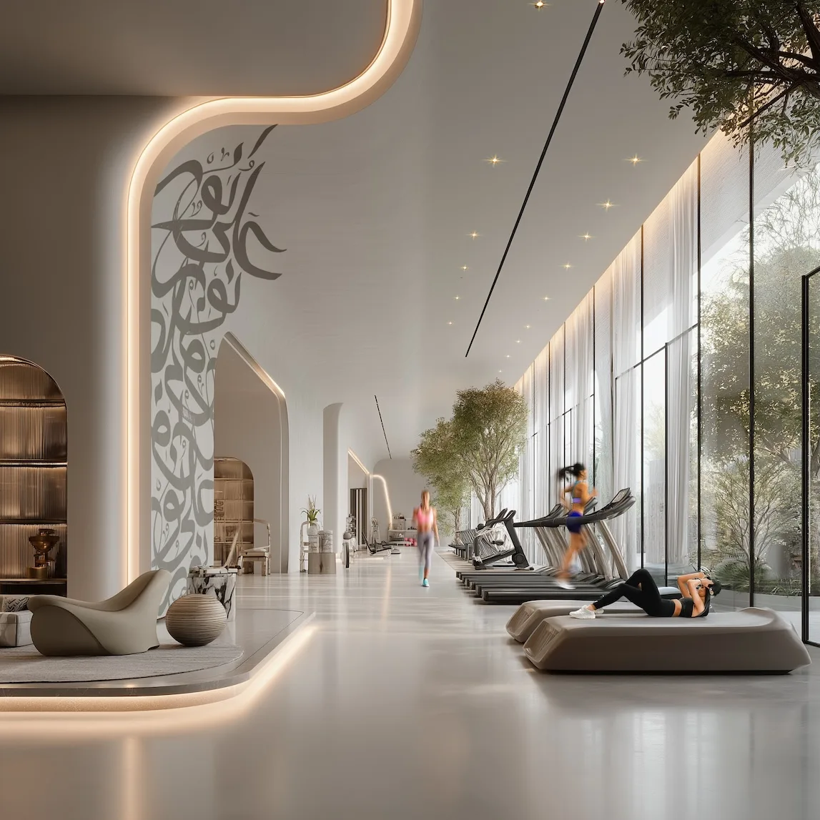 Al Ghaf by Tiger Properties — gym