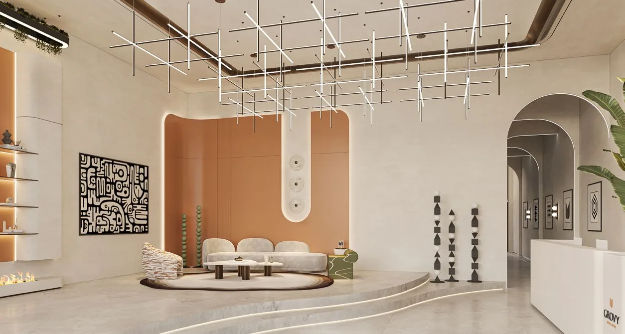RIVO by Grovy — lobby with reception
